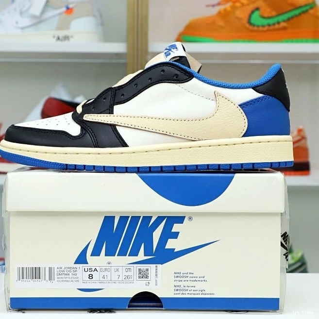 1 AIR 1938 JORDAN GoodFit X DESIGN SCOTT X LOW Kimikick FRAGMENT TRAVIS 0113